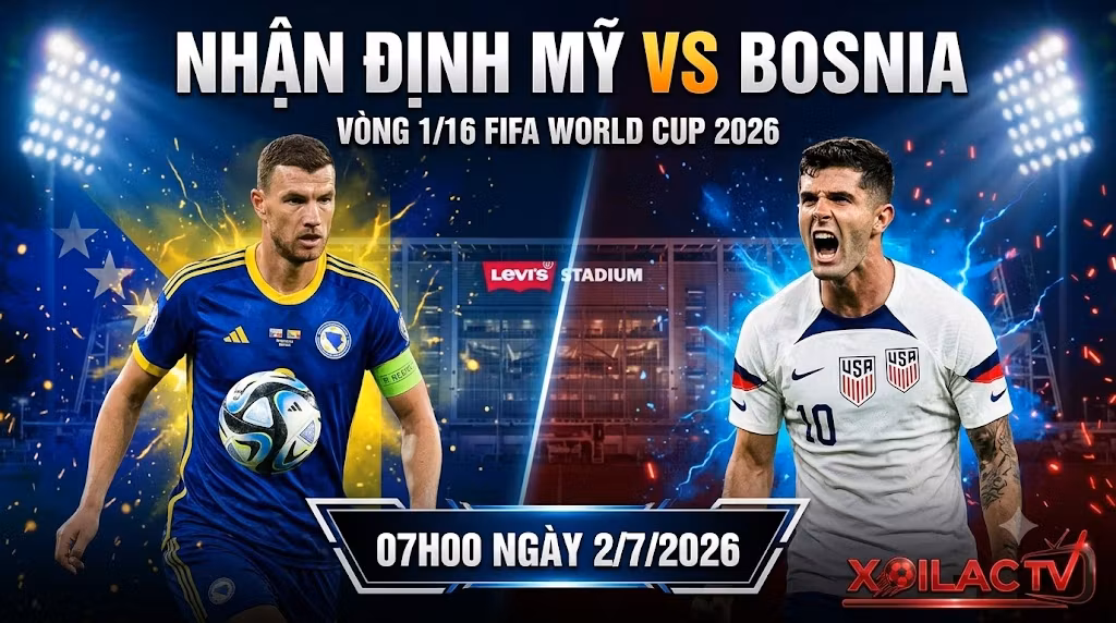 Nhận định Mỹ vs Bosnia (07h00 ngày 2/7): Sức Mạnh Chủ Nhà, Điểm Tựa Khúc Khải Hoàn